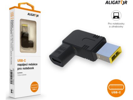 Aligator USB-C napájecí redukce 11 x 4,5 mm pro notebooky Lenovo