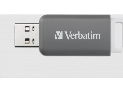 VERBATIM Flash disk 128GB DataBar USB 2.0 Disk, sivý