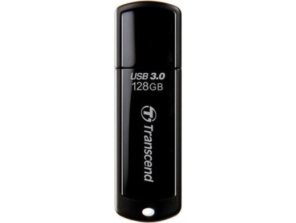 TRANSCEND Flash disk 128GB JetFlash®700, USB 3.0 (R:90/W:40 MB/s) čierna