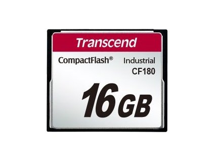 TRANSCEND CompactFlash Card CF180I, 2GB, SLC mode WD-15, Wide Temp.