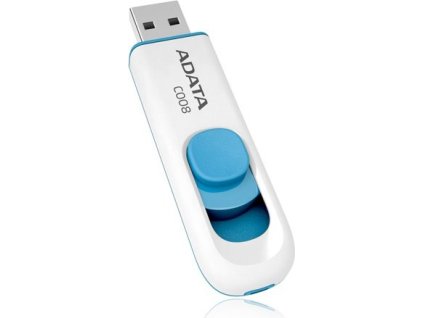 ADATA Flash Disk 32GB C008, USB 2.0 Klasická, biela