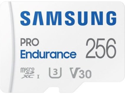 Karta Samsung micro SDXC 256GB PRO Endurance + SD adaptér