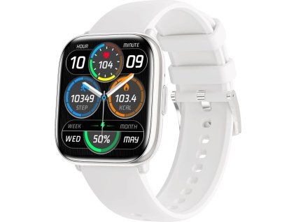 CARNEO Proxima HR+/Silver/Sport Band/White