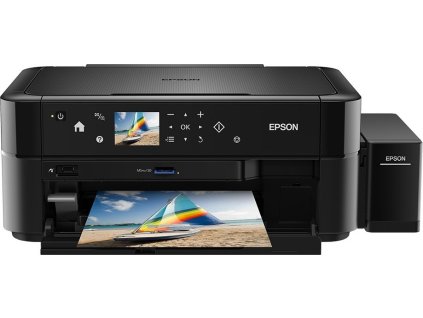 Atramentová tlačiareň EPSON EcoTank L850, 3v1, A4, 38 str./min, USB, LCD panel, fototlačiareň, 6ink, 3 roky záruka po reg.