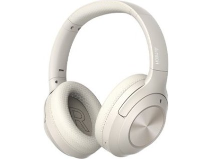 A4tech Sluchátka Fstyler BH220, Bezdrátová, skládací, béžová