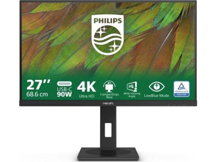 Philips MT 27" 27B1U3900 - 3840x2160,IPS,60Hz,2xHDMI,DP,USBhub,USB-C,RJ45,Repro,Pivot