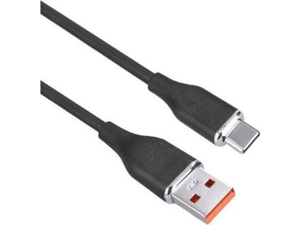 Solight USB-C kabel, USB 2.0 A konektor - USB-C 3.1 konektor, silikon, 2m