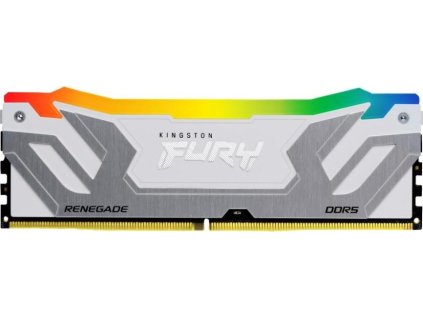 KINGSTON CUDIMM DDR5 24GB 8400MT/s CL40 FURY Renegade RGB White XMP