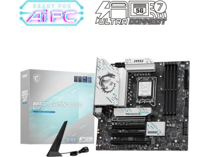 MSI MB Sc LGA1851 B860M GAMING PLUS WIFI, Intel B860