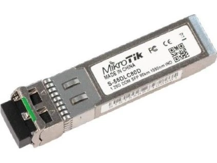 MikroTik SingleMode SFP modul 1.25Gbps 1550nm (80km)
