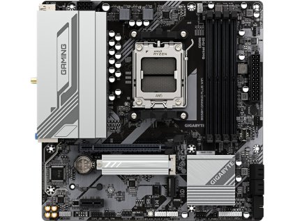 GIGABYTE MB Sc AM5 B650M GAMING PLUS WF, AMD B650, 4xDDR5, 2xDP, 1xHDMI, WiFi, mATX