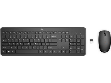 HP Wireless 235 Mouse and Keyboard - Anglická
