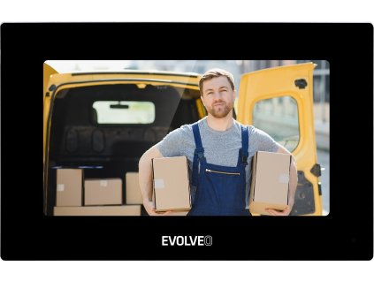 EVOLVEO DoorPhone AP1/AP2, rozšiřující monitor pro DPAP1/DPAP2, černá