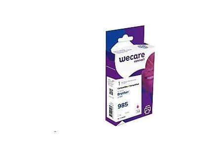 ARMOR kazeta pre Brother DCP J125, J315W, J515W, MFC J220, J265W, J410, J415W (LC985M), červená/purpurová, 6 ml, 540str