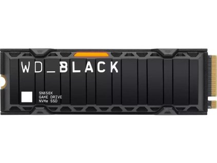 WD BLACK SSD NVMe 4TB PCIe SN850X Powered by SanDisk, Gen4, (R:7300, W:6600MB/s), Chladič