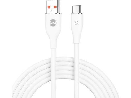 Datový kabel Forever USB/USB-C 1m 66W bílý