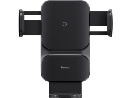 Baseus Wisdom Auto Alignment Holder s bezdrôtovým nabíjaním 15 W, čierny