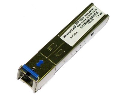 Optický SFP modul SM (1310nm/1550nm), WDM, 1,25 Gb/s, SC, 3km (CISCO,DELL,Planet,ZyXEL,TP-LINK,UBNT,MikroTik komp.)