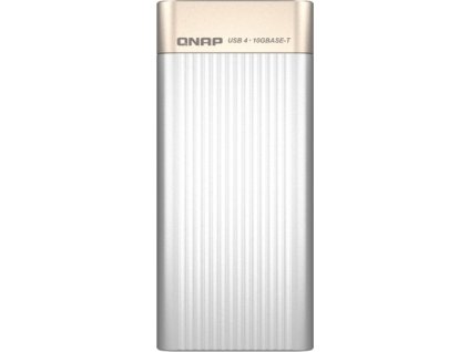 QNAP QNA-UC10G1T adaptér USB-C/Thunderbolt 4 na 10GBASE-T (1x10GbE,1xUSB-C4/TB4,fanless)
