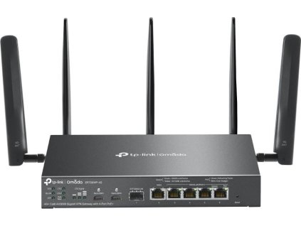 TP-Link ER706WP-4G OMADA VPN 4G+Cat6 router (AX3000,1xSFP WAN/LAN,1xGbEWAN,4xGbELAN/WAN,4xPoE+,45W,2xnanoSIM)
