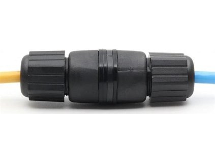 Stíněná vodotěsná RJ45 kabelová spojka Cat5