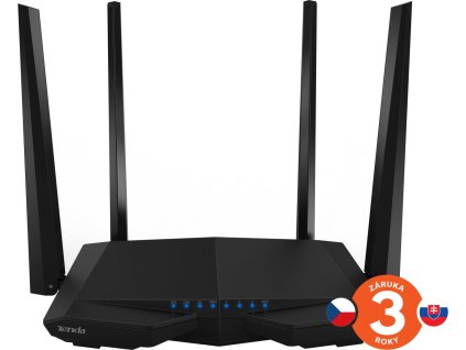 Tenda AC6 Bezdrôtový dvojpásmový router AC1200, 3x 10/100 RJ45, 4x anténa 5 dBi
