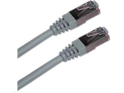 XtendLan patch kábel Cat6, FTP - 2m, sivý