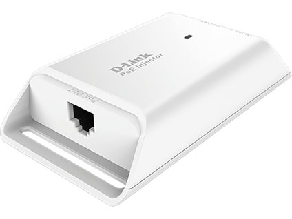 D-Link DPE-101GI 1portový gigabitový PoE injektor, 802.3af