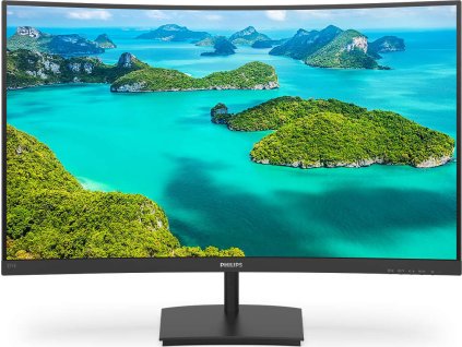 Philips MT VA LED 27" 271E1SCA/00 - VA panel, 1920x1080, D-Sub, HDMI, reproduktory, zakrivený panel