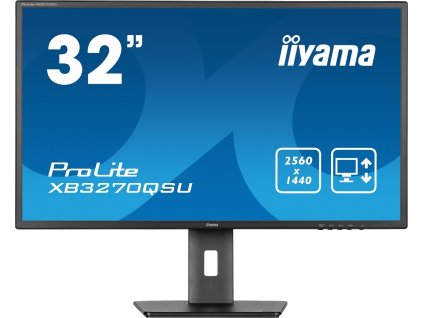 iiyama ProLite/XB3270QSU-B1/31,5"/IPS/QHD/100Hz/3ms/Black/3R