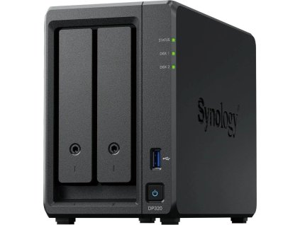 Synology DP320 ActiveProtect 2x8TB (2C/RyzenR1600/2,6-3,1GHz/8GBRAM/1xUSB3.2Gen1/1xGbE)