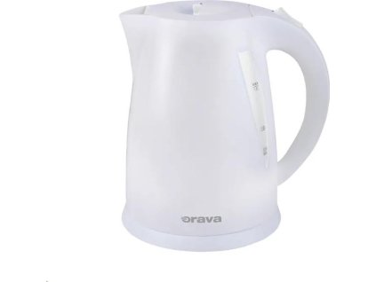 Orava VK-3117 W varná konvice 2000 W, 1.7 l, automatické vypnutí, bílá