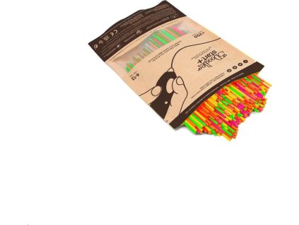 3Doodler náplň ECO-PCL pro 3D pero Start+ 250ks - neon: červená, oranžová, zelená, růžová, žlutá
