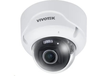 Vivotek FD9399-EHTV, IP kamera 8MPx dome, 4,3-9,8mm (110,4-45,1°), Smart IR 40 m, člověk/vozidlo, AI VCA analýzy