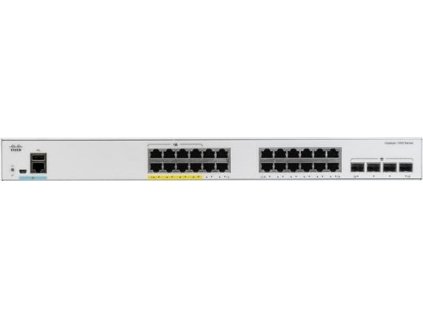 Catalyst C1000-24T-4G-L, 24x 10/100/1000 Ethernet ports, 4x 1G SFP uplinks