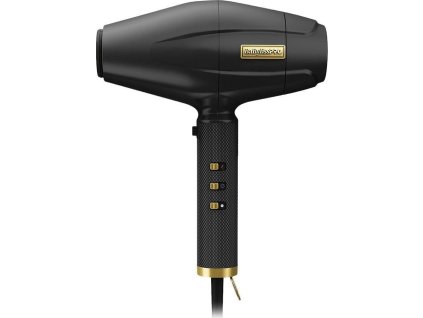 BaByliss FXBDB1E Pro 4Artists fén na vlasy, 2200 W, 3 teploty, 2 rychlosti, iontový generátor, černá