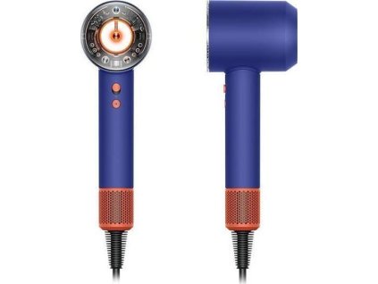 Dyson Supersonic Nural HD16 fén na vlasy, 1600 W, difuzér, 4 teploty, 3 rychlosti, vinca blue/topaz