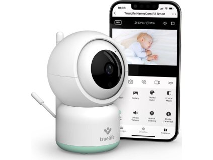 TrueLife NannyCam R3 Smart - digitální video chůvička