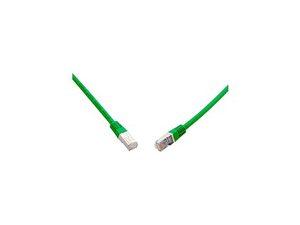 SOLARIX 10G patchkabel CAT6A SFTP LSOH 20m,zelený