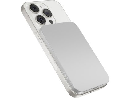 Epico 3000mAh Alu Mag+ PowerBanka EM31 - stříbrná