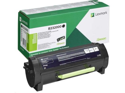 Čierny toner Lexmark pre B2338/B2442/B2546/B2650/ MB2338/MB2442/MB2546/MB2650 z programu Lexmark Return na 3 000 strán