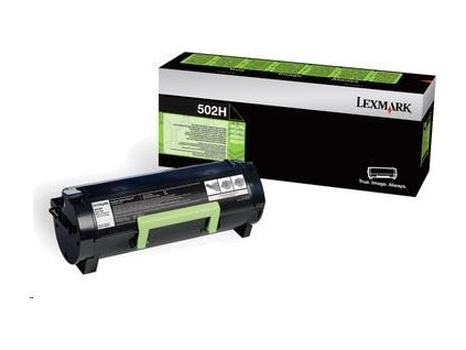 Čierny toner LEXMARK 502H pre MS310/MS410/MS510/MS610 z programu Lexmark Return, (5 000 strán)