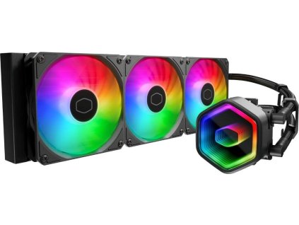 Cooler Master vodní chladič MasterLiquid 360 Core II, 3x120mm, LGA1851, AM5, černá