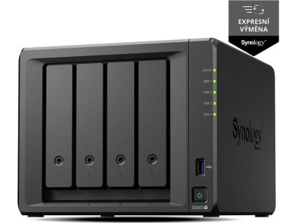 Synology DS925+ DiskStation (4C/RyzenV1500B/2,2GHz/4GBRAM/4xSATA/2xM.2/2xUSB3.2/2x2,5GbE/1xUSB-C)