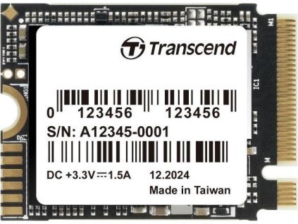 TRANSCEND SSD 310S 1TB, M.2 2230, PCIe Gen4x4, NVMe, černá