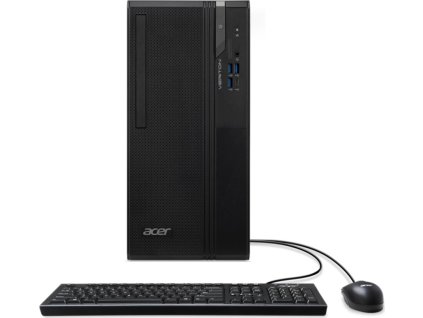 ACER PC Veriton VS2720G, i5-14400,8GB DDR5,512GB M.2 SSD,Wifi,DVD±RW,USB KB+mouse,No OS,180W,Black