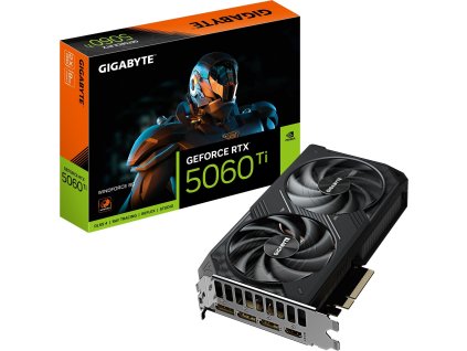 GIGABYTE VGA NVIDIA GeForce RTX 5060 Ti WINDFORCE 8G, 8G GDDR7, 3xDP, 1xHDMI
