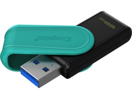 Kingston Flash Disk 128GB USB3.2 Gen 1 DataTraveler Exodia S (Black + Turquoise)