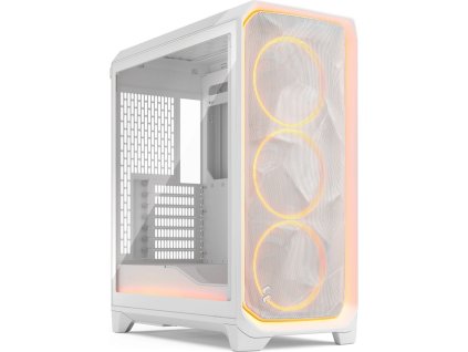 Fractal Design Meshify 3 Ambience Pro TG/Midi Tower/Transpar./Bílá