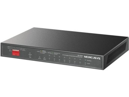 MERCUSYS switch MS110GMP (10xGbE,8xPoE+,111W,fanless)